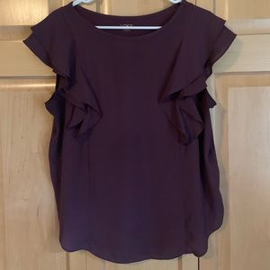 DARK PURPLE Loft Outlet Top